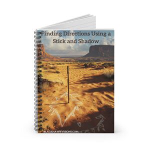 Finding Directions Using a Stick and Shadow Spiral Notebook – Ruled Line