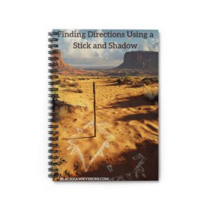 Finding Directions Using a Stick and Shadow Spiral Notebook – Ruled Line