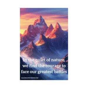 Quiet Of Nature Poster