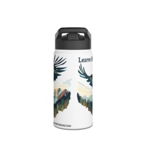 Leave No Trace Stainless Steel Water Bottle, Standard Lid