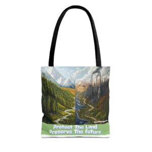 Protect The Land Preserve The Future Tote Bag (AOP)