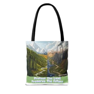 Protect The Land Preserve The Future Tote Bag (AOP)