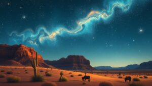 Read more about the article The Sky Seer – The Story of Alanza, the Apache Woman Who Read the Stars and Guided Tribes Across the Desert by Night