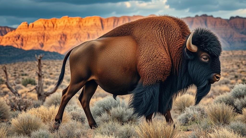 You are currently viewing The Thunder Bison – A Mysterious Bison That Could Call Thunder With Its Hoofbeats, Believed to Be a Guardian Spirit of Lobo Flats