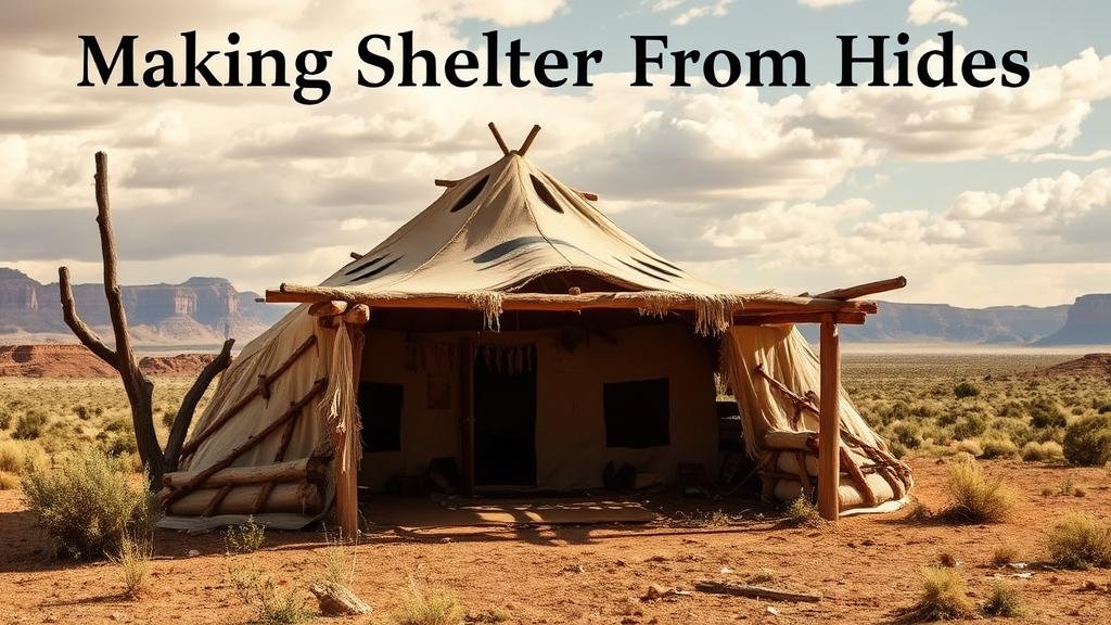 You are currently viewing Making Shelter From Hides – How Apache Hunters Stretched Animal Skins Over Wooden Frames to Create Temporary Shelters