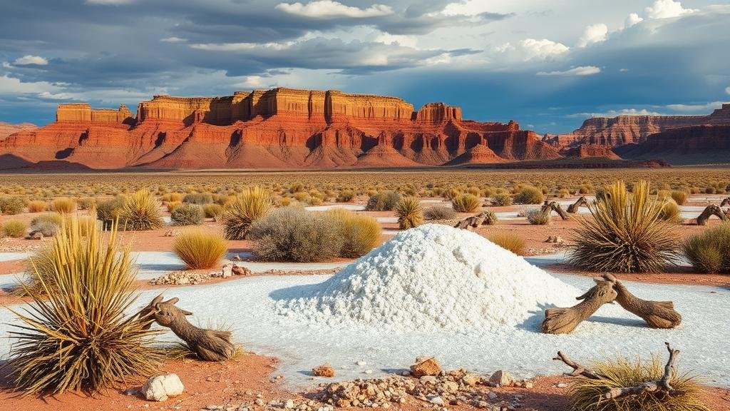 You are currently viewing Preserving Game With Salt from Desert Springs – How Apache Hunters Located Natural Salt Deposits to Cure Meat