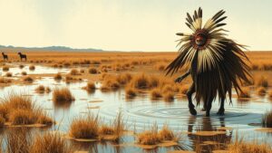 Read more about the article Moving Through Marshes Without Sound – How Apache Hunters Used Stealth Techniques to Navigate Wetlands