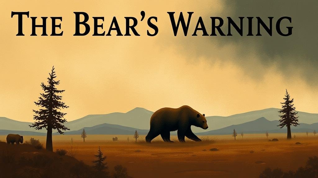 You are currently viewing The Bear’s Warning – How the Phantom Bear Appeared to Tahoma, Warning Him of Danger as He Entered the Sacred Springs, Leading Him Away From a Deadly Trap